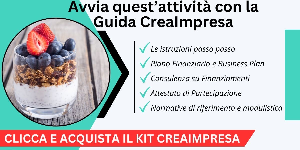 guida aprire yogurteria