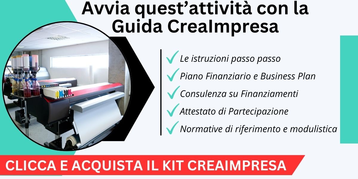 guida aprire un centro grafica e stampa