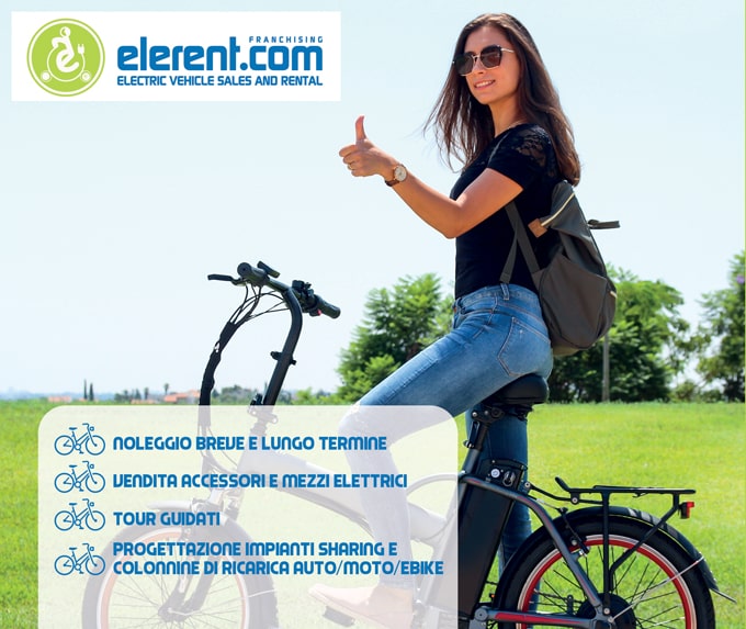 elerent franchising veicoli elettrici