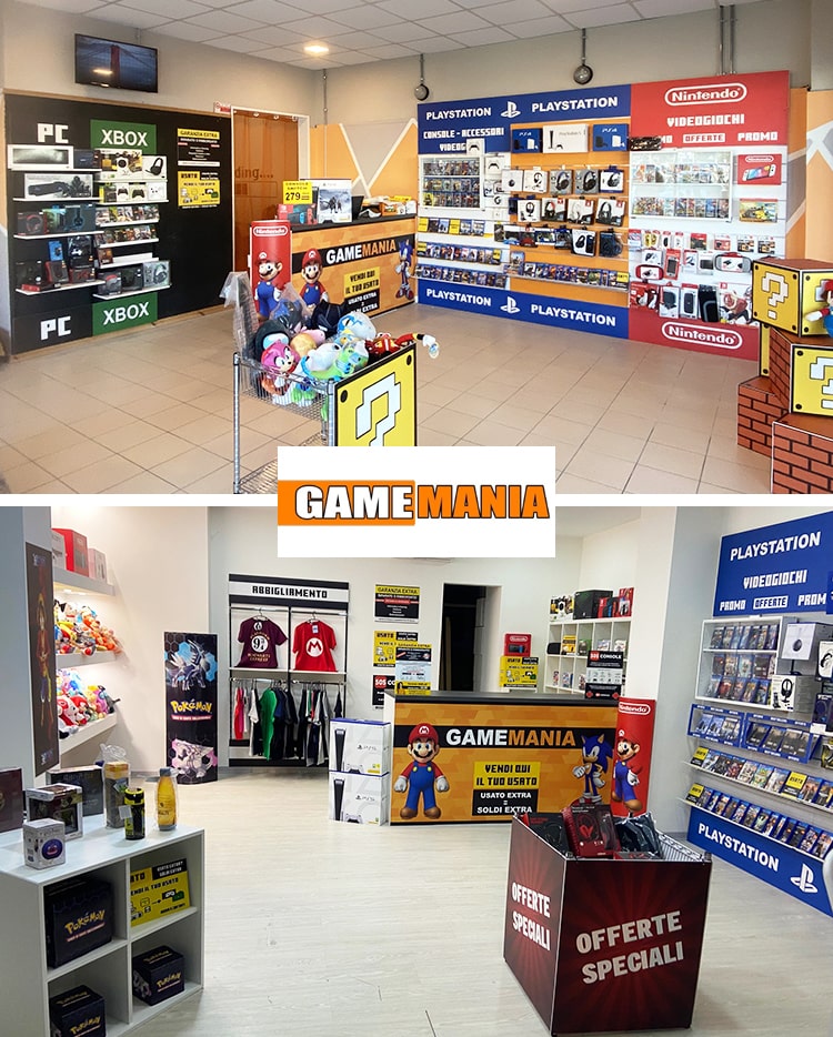 game mania franchising videogames fumetteria