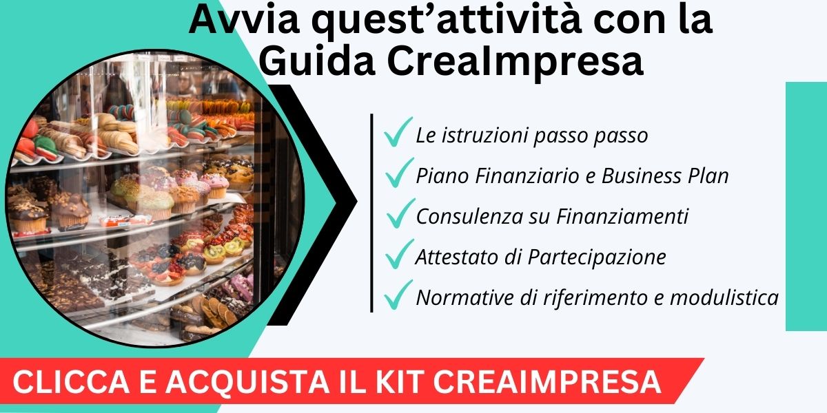 guida aprire una pasticceria