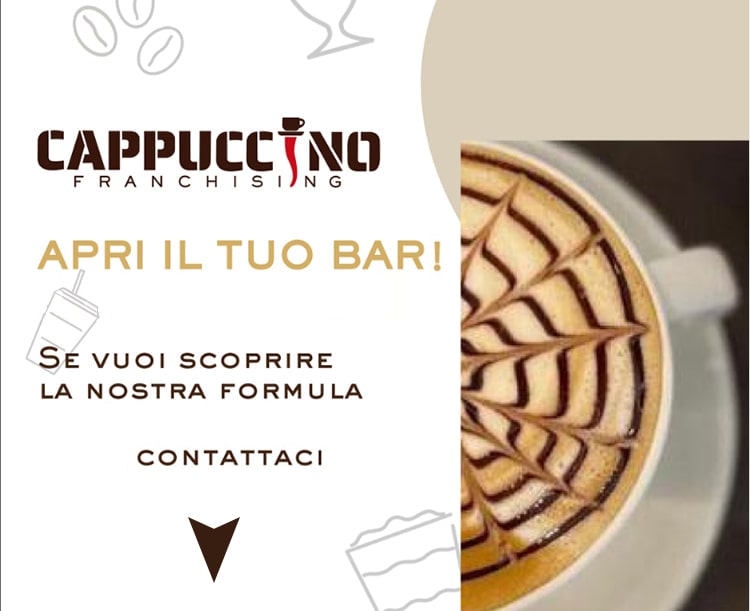 cappuccino franchising bar caffetteria cappuccineria
