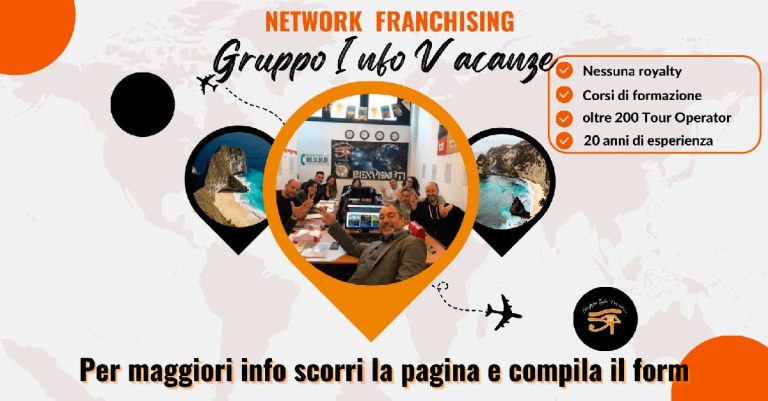 gruppo info vacanze franchising agenzie di viaggio