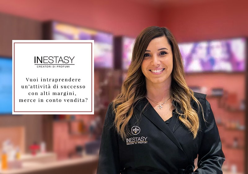 inestasy franchising profumerie alla spina conto vendita