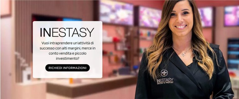inestasy franchising promozione