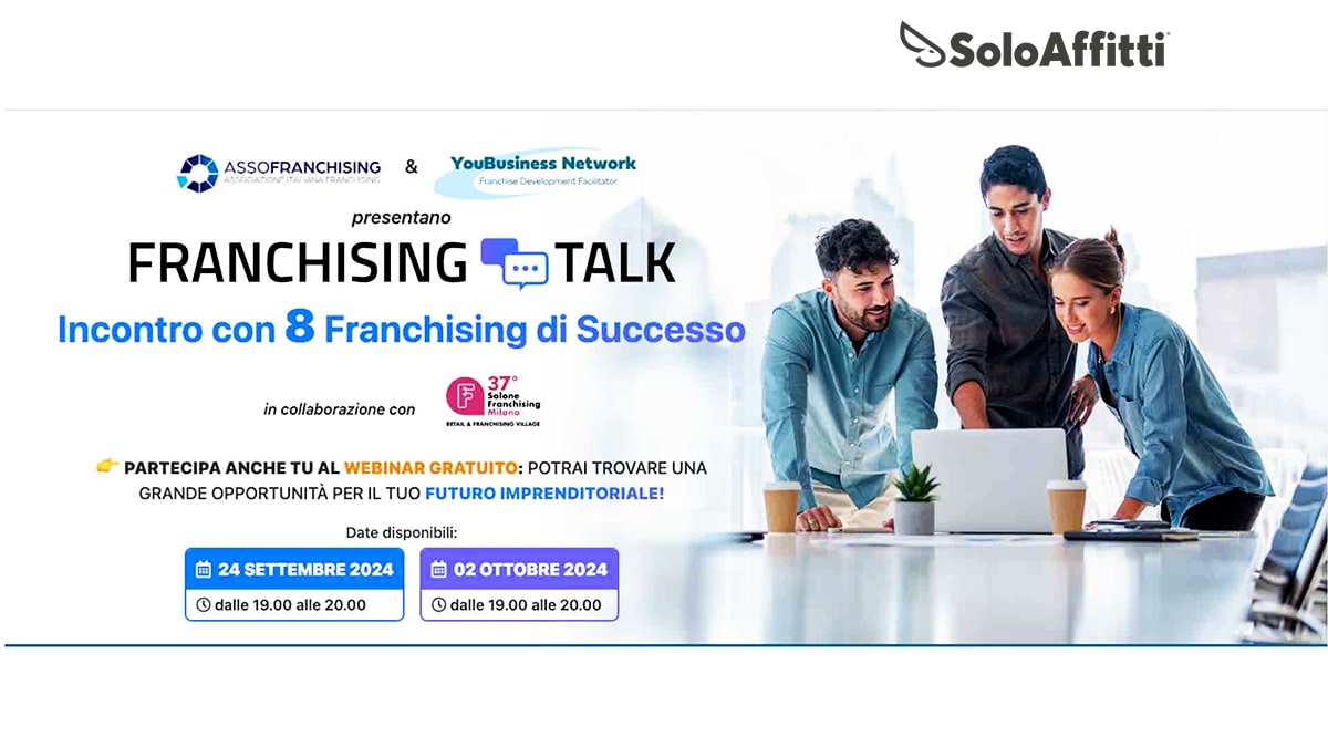 soloaffitti franchising talk franchising