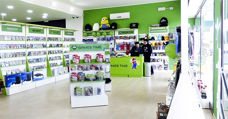 games time franchising videogames fumetteria