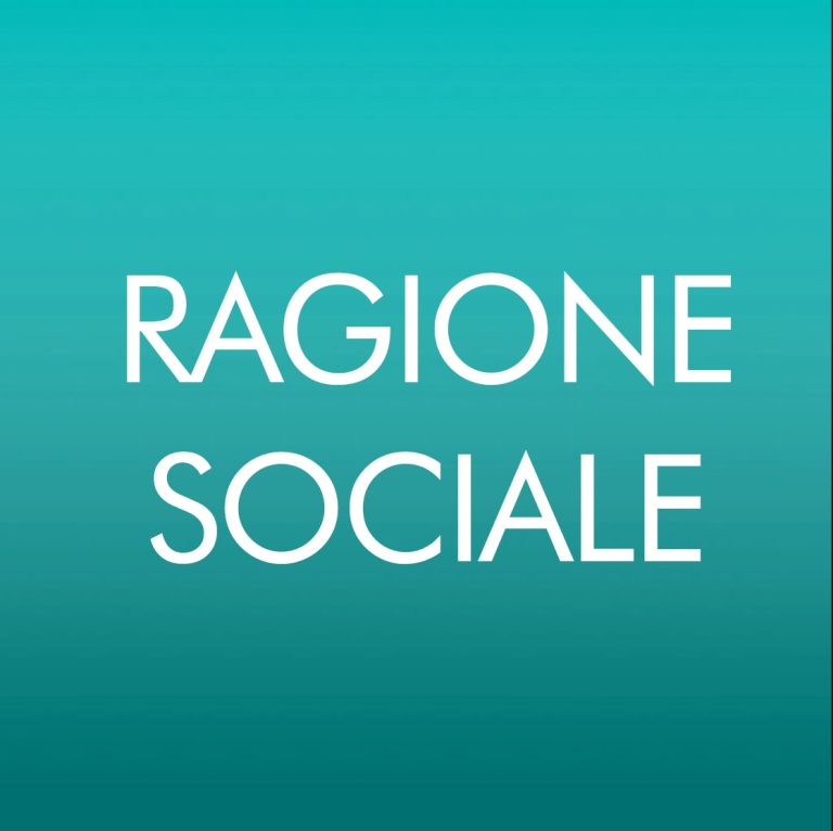 ragione sociale glossario
