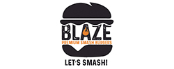 blaze hamburgheria franchising logo