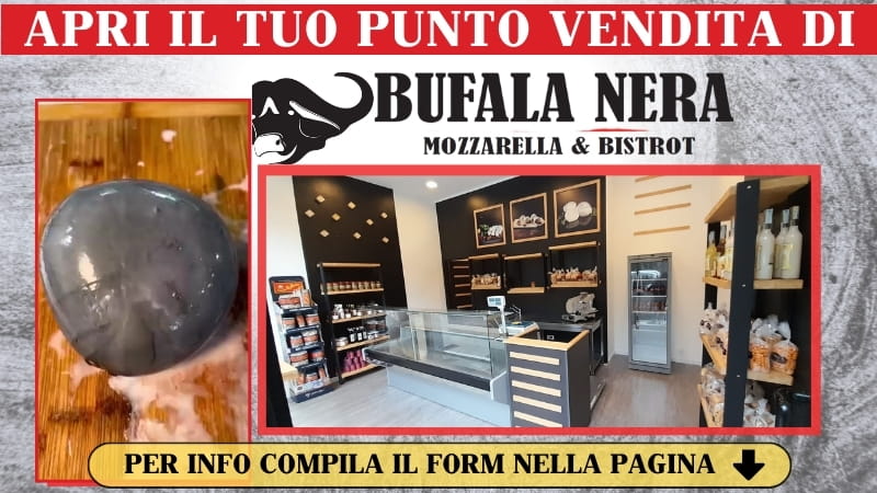 bufala nera franchising bistrot mozzarella prodotti tipici