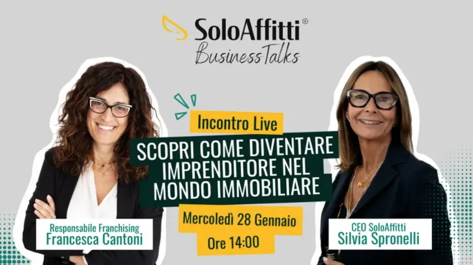 news solo affitti webinar 28 gennaio 2025