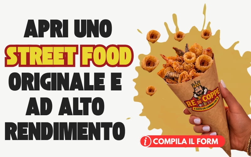 re di coppe franchising street food coni