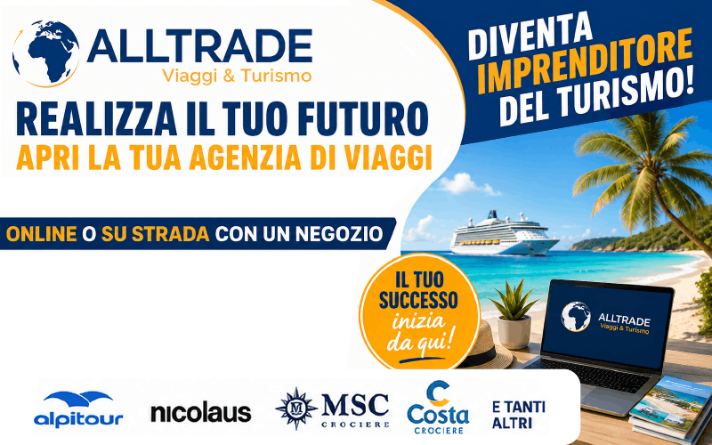 alltrade franchising agenzie viaggio