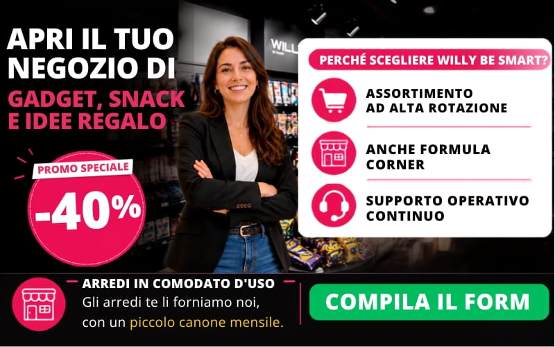 willy be smart franchising oggettistica